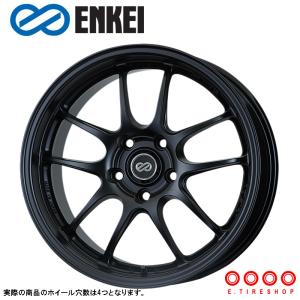 エンケイ PF01 15×6.5J PCD100 4H INSET+45 ボア径φ75 マットブラック MBK 15インチ ENKEI パフォーマンスライン ホイール 単品1本｜e-tireshop