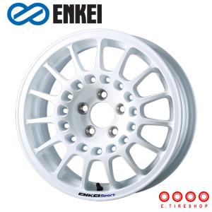 エンケイ RC-G5 15&#215;6.5J PCD100 5H INSET+35 ボア径φ75 ホワイト Ｗ 15インチ ENKEI sport  ホイール 単品1本