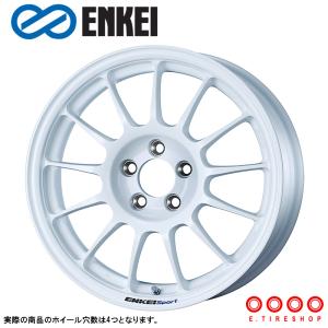 エンケイ RC-T5 15×6.0J PCD100 4H INSET+38 ボア径φ75 ホワイト Ｗ 15インチ ENKEI sport  ホイール 単品1本