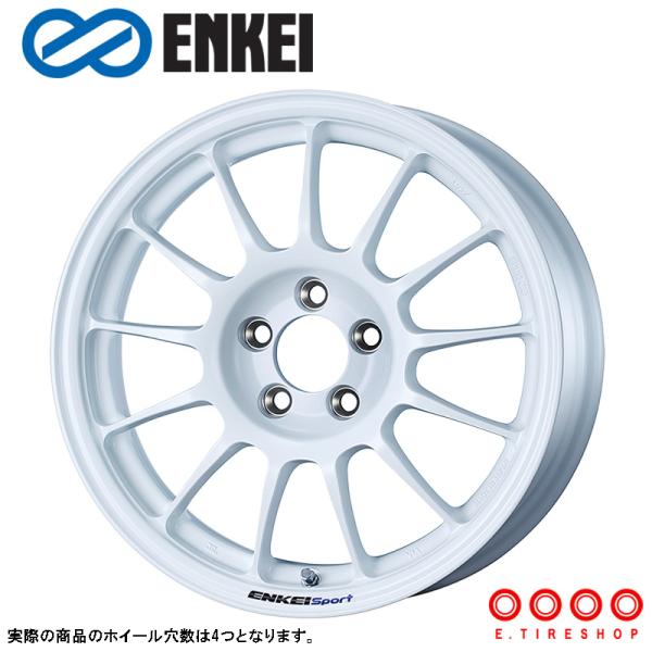 エンケイ RC-T5 15×7.0J PCD100 4H INSET+48 ボア径φ75 ホワイト ...