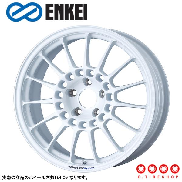 エンケイ RC-T5 17×7.0J PCD100 4H INSET+37 ボア径φ75 ホワイト ...