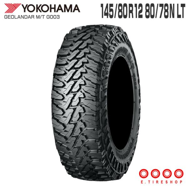ジオランダー MT G003 145/80R12 80/78N LT 12インチ タイヤ単品 ヨコハ...