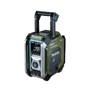 未使用 Makita MR005GZO オリーブ Bluetoothラジオ マキタ（makita） MR005GZO 充電式ラジオ オリーブ Bluetooth対応 本体