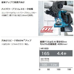 マキタ HR183DZK (本体・ケース付) ...の詳細画像3