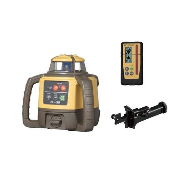 トプコン ローテーティングレーザー RL-H5A DB + 受光器 LS-100D  受光器フォルダ...