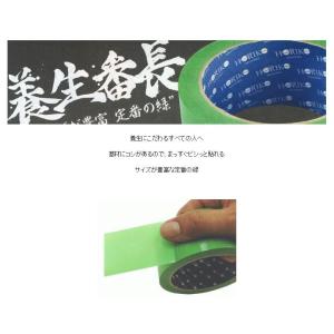 30巻(1ケース) 養生テープ 緑色 48mm...の詳細画像1