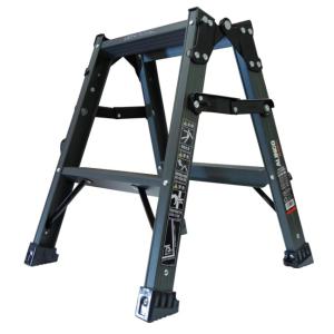 長谷川工業 専用脚立 脚軽BLACK RZB-06b 2尺 天板高さ：0.60m 最大使用