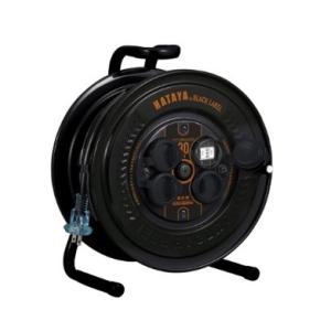 HATAYA ハタヤ SS-30B2 屋外用コードリール 黒 防雨型 30m 2芯 HATAYA ハタヤ SS-30B2 屋外用コードリール 黒 防雨型 30m 2芯