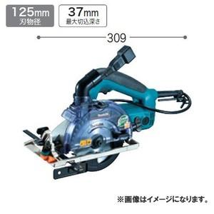 マキタ（makita） ボード用防じん丸ノコ 125mm 5205FXSP1（チップソー