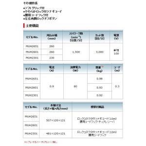 マキタ ミニ生垣バリカン MUH2301 10...の詳細画像4