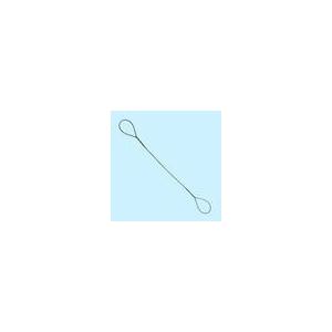 編み込みワイヤー JIS黒(O/O) 18mm(6分)x2.5m 玉掛けワイヤー 編み込みワイヤー JIS黒(O/O) 18mm(6分)x2.5m 玉掛けワイヤー