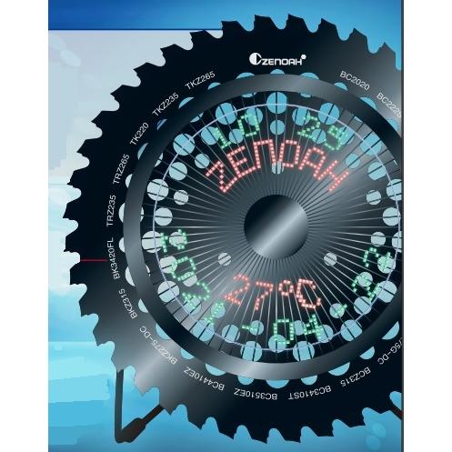 ゼノア 　(ZENOAH) 　オリジナルチップソー　LED扇風機　(USB接続型) 卓上扇風機　草刈...