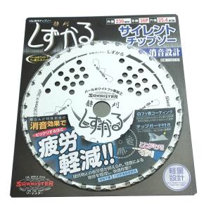 関西洋鋸 ソーマスター 230mm×36P 刈払機用サイレントチップソー しずかる 静刈 T-S2019 ブリスターパック版