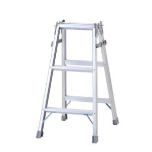 ハセガワ RH-09c はしご兼用脚立 3段 3尺 幅広 60mm 天板高81cm 耐荷重100kg...