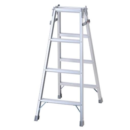 ハセガワ RH-12c はしご兼用脚立 4段 4尺 幅広60mm 天板高110cm 耐荷重100kg...