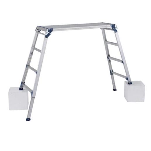 アルインコ PXGE1014WT 脚伸縮 足場台 洗車台 天板高さ1.03〜1.47m 最大使用質量...