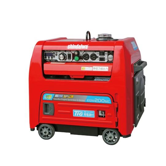 新ダイワ(やまびこ)  EGW200MC-IST ガソリンエンジン溶接機・発電機 ウエルダー 100...