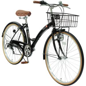 自転車シティサイクル 26インチ ママチャリ ...の詳細画像5