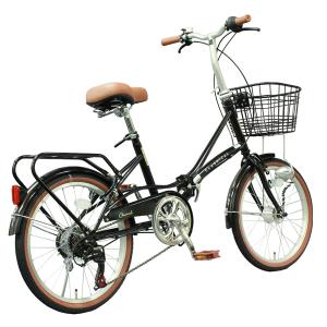 折りたたみ自転車 20インチ シマノ製 6段ギ...の詳細画像3