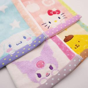 サンリオ ハンドタオル 34×35cm キャラクター かわいい プレゼント好適品