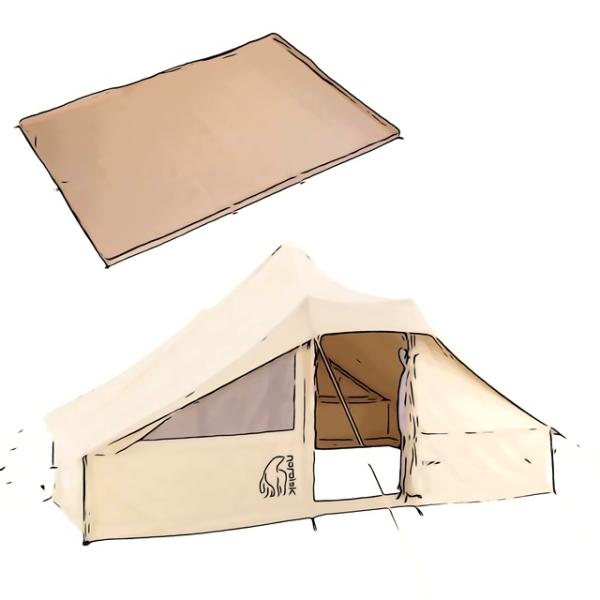 ノルディスク ウトガルド13.2 / NORDISK Utgard 13.2 [6人用] フロア セ...