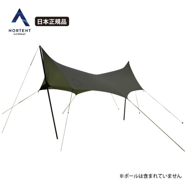 NORTENT Helleren Tarp Army Green /ノルテント ヘレレン タープ ア...