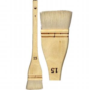 水墨画筆 墨運堂 １型平刷毛１．５号「対応可」(23327)