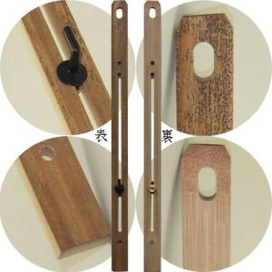 竹自在 ゴマ竹・黄銅製丸スイハツ釘 安全荷重2ｋｇ 36ｃｍ Ｆ0121 (604071) 掛軸吊り 軸掛け 茶道具 やはず 矢筈