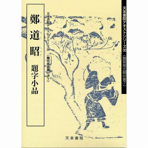 書道書籍 天来書院 教本 魏晋南北朝の書7「30鄭道昭題字小品」 Ａ４判39頁/メール便対応(800...