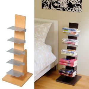 オークス（AUX） ブックタワー ハイタイプ 日本製 ダーク 本棚 ラック