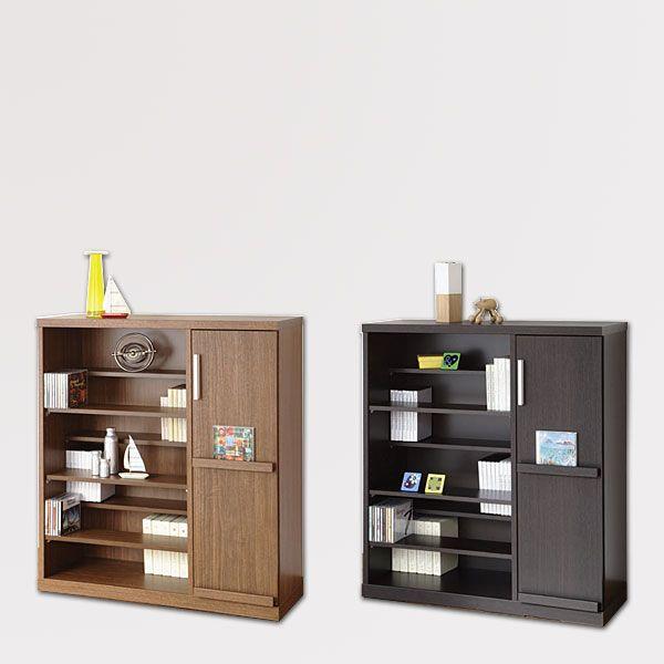 本棚 ディスプレイラック  Baron タイプ3 幅89cm 高さ96.5cm 書棚  開梱設置込み