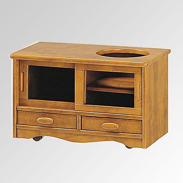 ポットワゴン お茶うけセットをひとまとめ　天然木