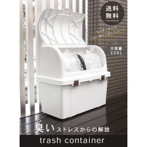 ゴミ箱 屋外 ベランダ 大容量 トラッシュコン...の詳細画像1