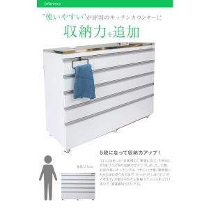 ステンレスキッチンカウンター ステンレス天板の...の詳細画像3