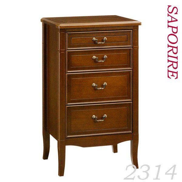 チェスト 幅50cm高さ85cmタイプのチェスト 上質なアンティークな雰囲気のサポリーレ シリーズ ...