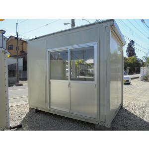 105701 中古 格安現状販売 5.4m 壁なし ユニットハウス コンテナ