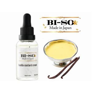 Vanilla custard cream 30ml【BI-SO】バニラカスタードクリーム ビーソ｜e-vapejp