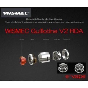 WISMEC Guillotine V2 RDA ギロチン 2｜e-vapejp
