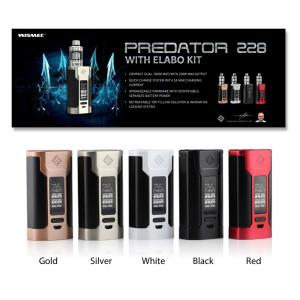 WISMEC Predator 228 TC MOD【VTC4 2本付き】　高性能テクニカルMODウィスメック