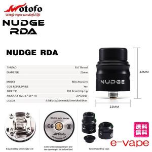 WOTOFO NUDGE RDA 22mm picoにも使える22mm｜e-vapejp