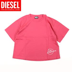 ディーゼル（DIESEL）レディース 訳あり 半袖Tシャツ 無地 レッド系 　ロゴ刺繍 （サイズ/S）*bl0004｜e-warehouse