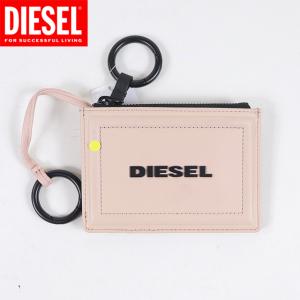 ディーゼル（DIESEL）レディース 訳あり カードケース ピンク系 　コインケース付き （サイズ/...