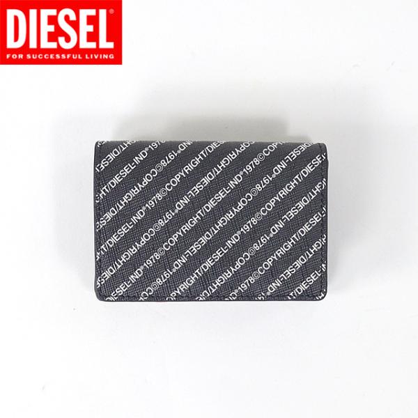 ディーゼル（DIESEL）レディース 訳あり 二つ折り財布（小銭入れあり） ブラック系 　三つ折り　...