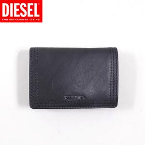 ディーゼル（DIESEL）レディース 訳あり 二つ折り財布（小銭入れあり） ブラック系 　レザー使い ミニ財布 （サイズ/UNI）*cl3147｜e-warehouse