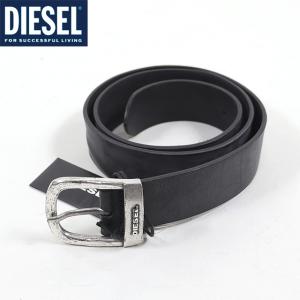 ディーゼル（DIESEL）メンズ 訳あり ベルト ブラック系 　レザー使い （サイズ/95）*cm3030｜e-warehouse