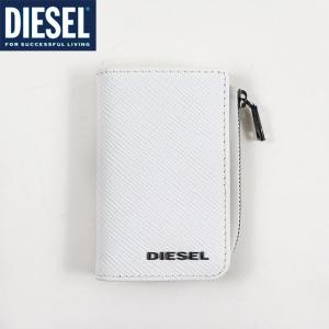 ディーゼル（DIESEL）メンズ 訳あり キーケース ホワイト系 　レザー使い コインケース付き （サイズ/UNI）*cm3087｜e-warehouse