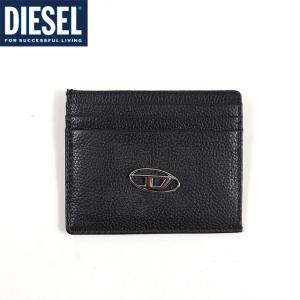 ディーゼル（DIESEL）メンズ 訳あり カードケース ブラック系 　レザー使い クロコ型押し （サイズ/UNI）*cm3095｜e-warehouse