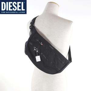 ディーゼル（DIESEL）メンズ 訳あり ヒップバッグ・ウエストバッグ ブラック系 　ストラップ付 ...