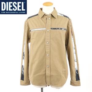 DIESEL インディゴ 長袖シャツ DIESEL 「DIESEL」 長袖シャツ LARGE インディゴブルー メンズ