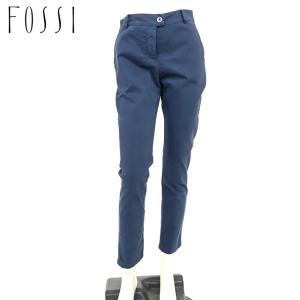 フォッシィ（FOSSI）レディース ロングパンツ ネイビー系  イタリア製 （サイズ/40）*fo0076｜e-warehouse